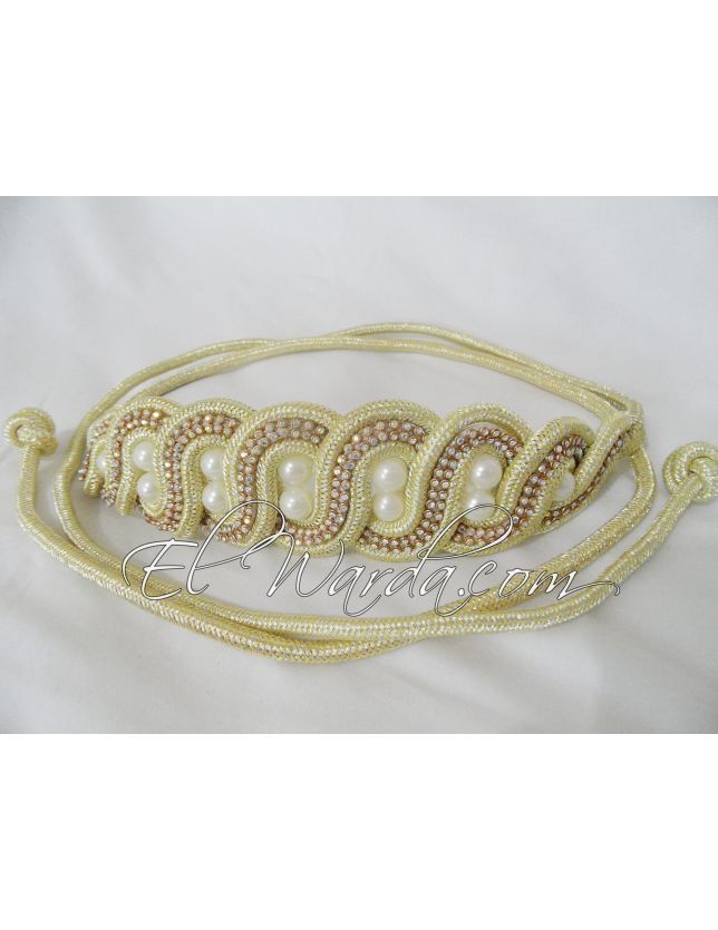 ceinture doree caftan