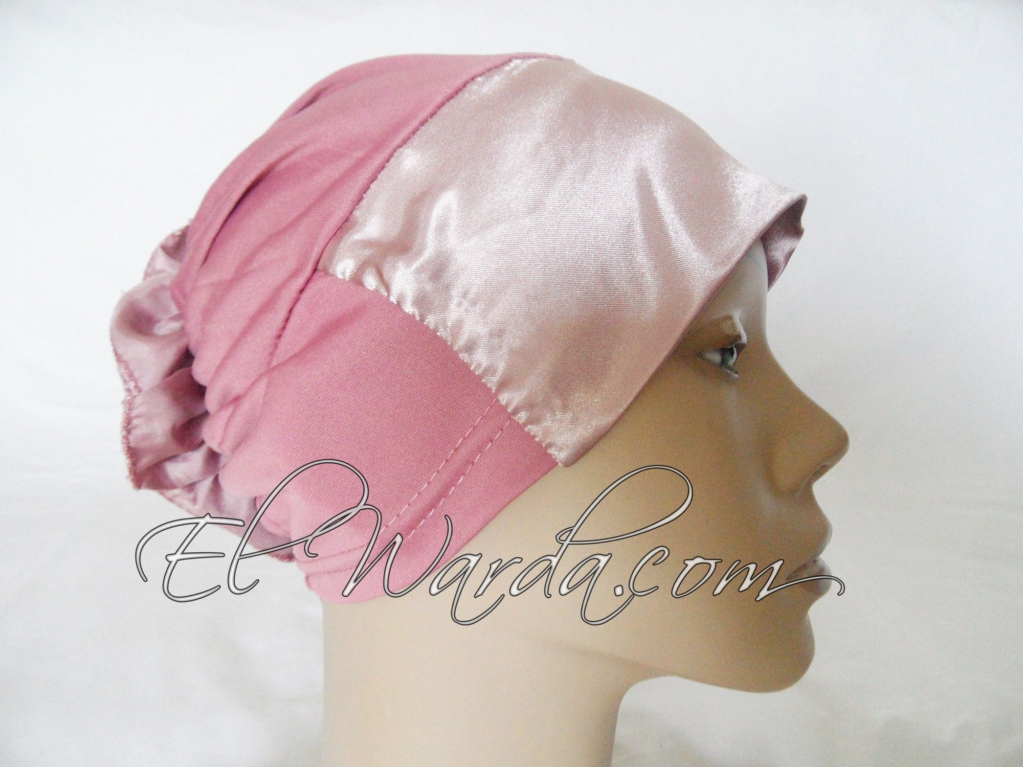 Bonnet A Fleur Rose Pastel El Warda Com