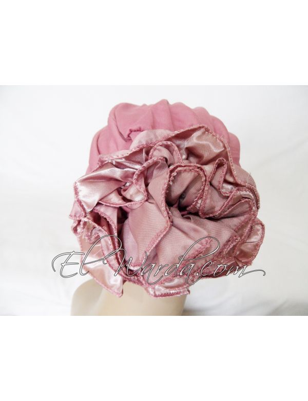 Bonnet A Fleur Rose Pastel El Warda Com