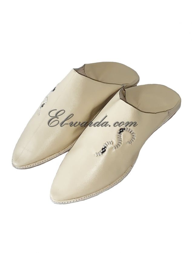 Babouche Beige Pour Enfant El Warda Com